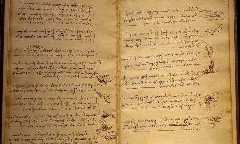 The Da Vinci handwriting sample explained