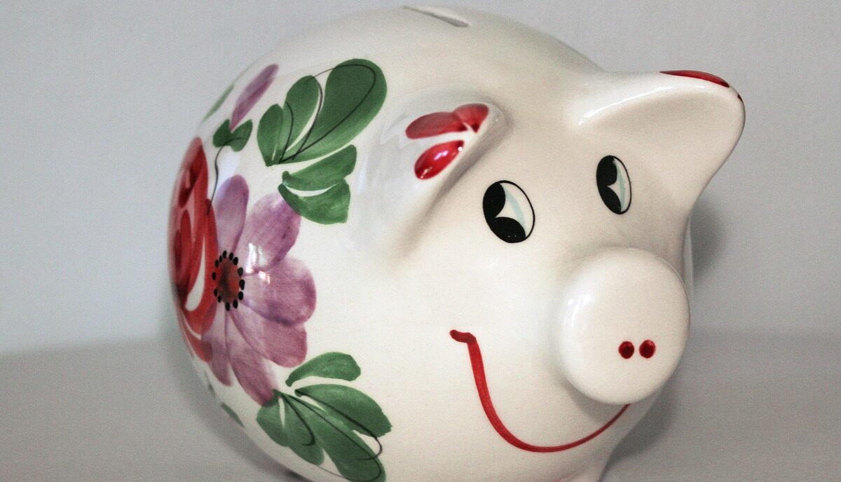 My piggy bank symbolises creation and destruction