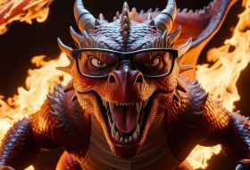 My Teacher was a Dragon, a Fire-Breathing Dragon