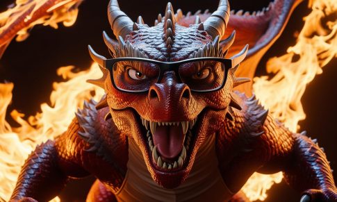 My Teacher was a Dragon, a Fire-Breathing Dragon