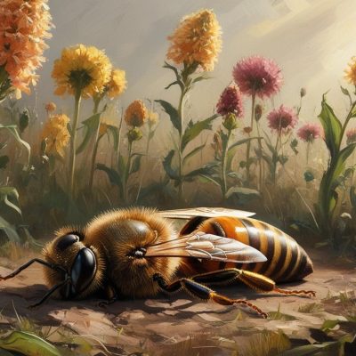 Why Frustrated Bees die from Hopelessness and Despair
