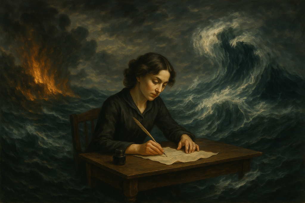 Emily Bronte and the Emotional Turmoil in her Handwriting